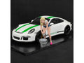 Hand-Painted Resin Car Wash Figurine Lola | 1:18 Scale Diorama