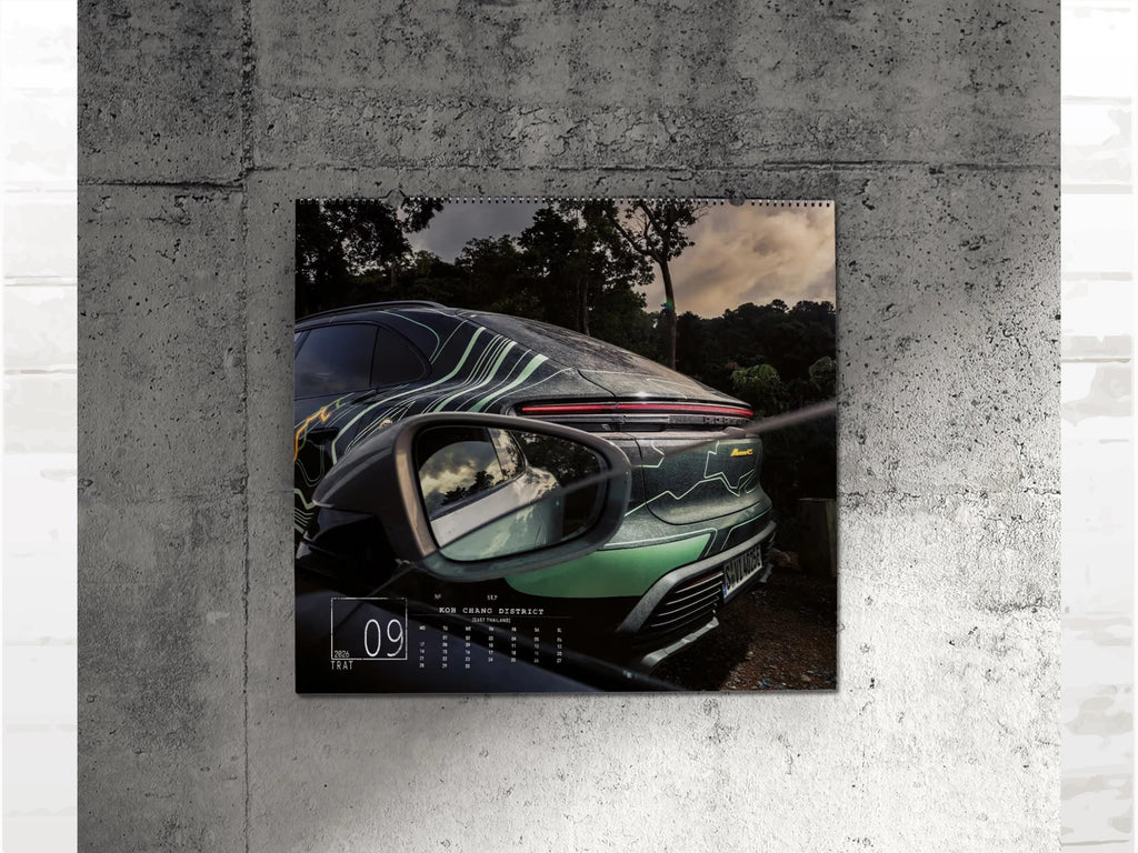 Porsche 2026 Calendar Thailand Trailblazers | Collector's Edition with Coin | Wall Calendar
