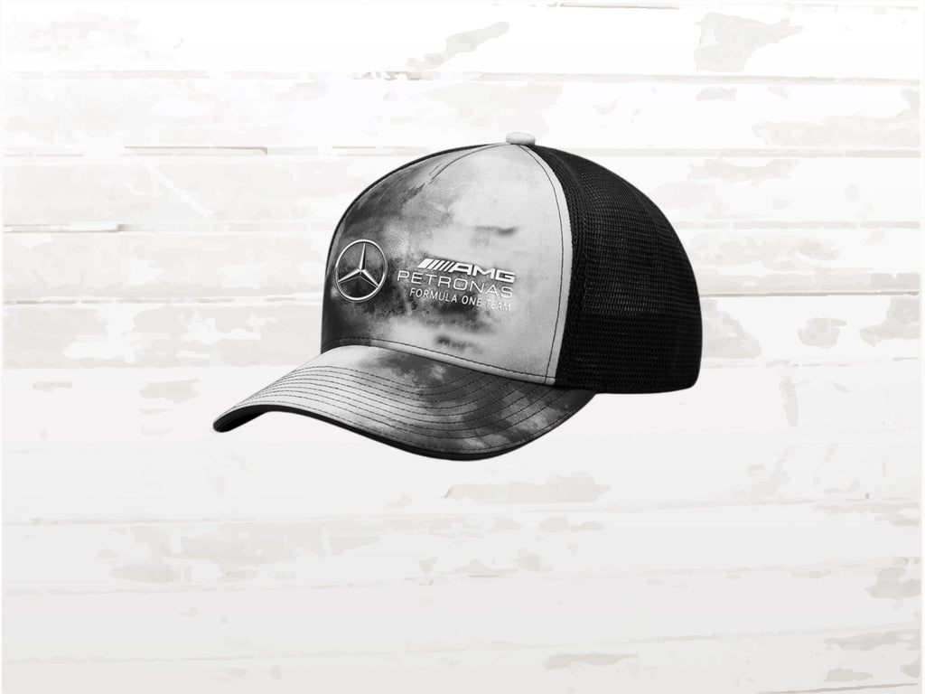 Mercedes AMG F1 Tie-Dye Trucker Cap: Hamilton Russell Edition
