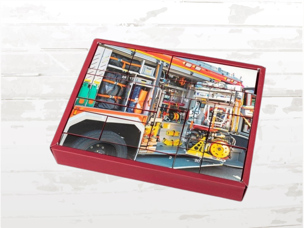 Mercedes-Benz Fire Truck Advent Calendar | 1:43 Model Kit