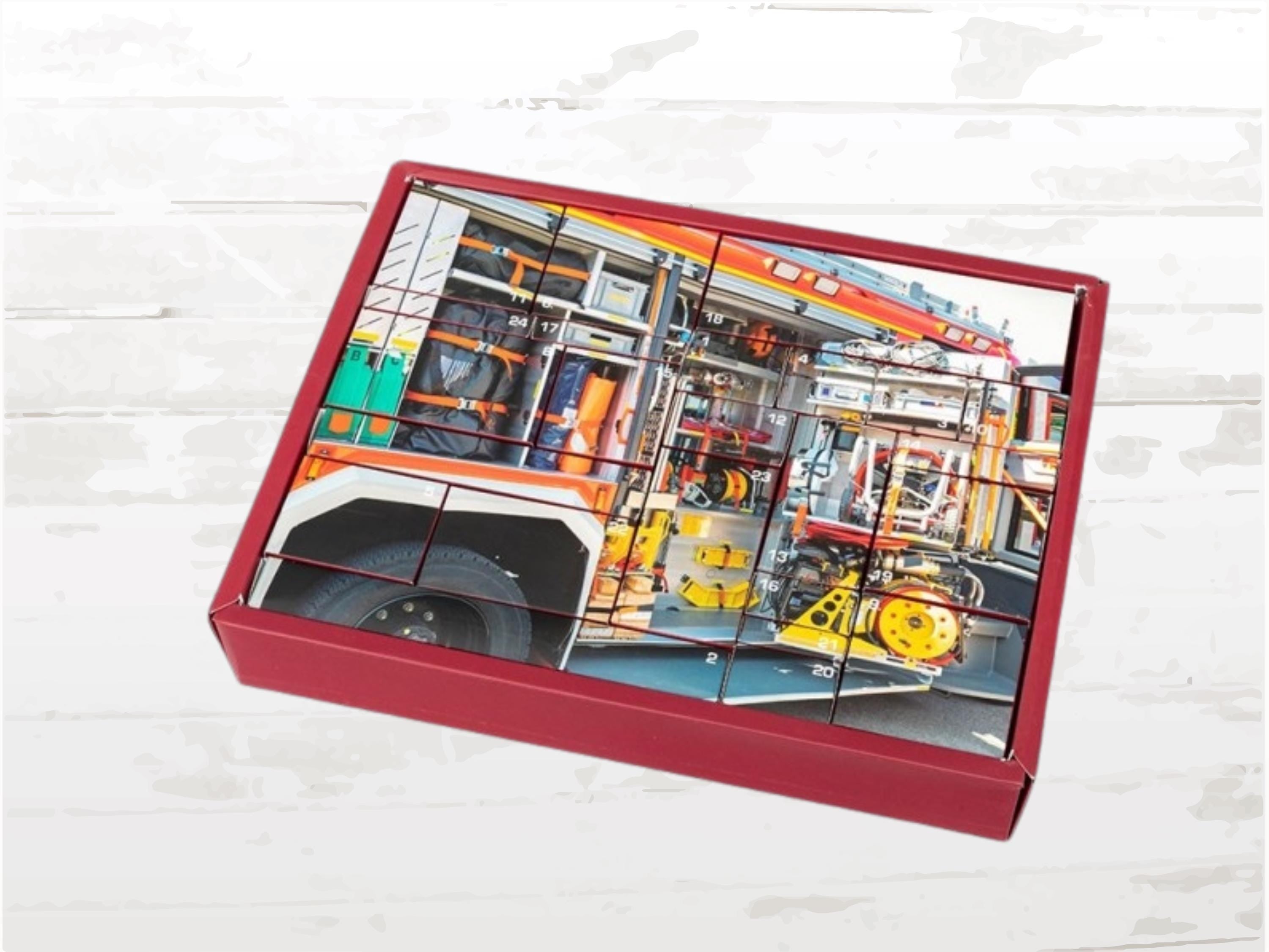 Mercedes-Benz Fire Truck Advent Calendar | 1:43 Model Kit
