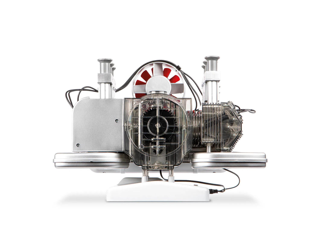 Porsche 911 Flat-6 Engine Construction Kit 1:4 Scale | Sound & Light | 290 Pieces