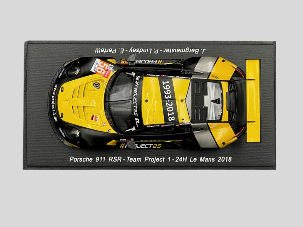 Porsche 911 RSR 24H Le Mans 2018 Model - 1/43 Scale Collectible