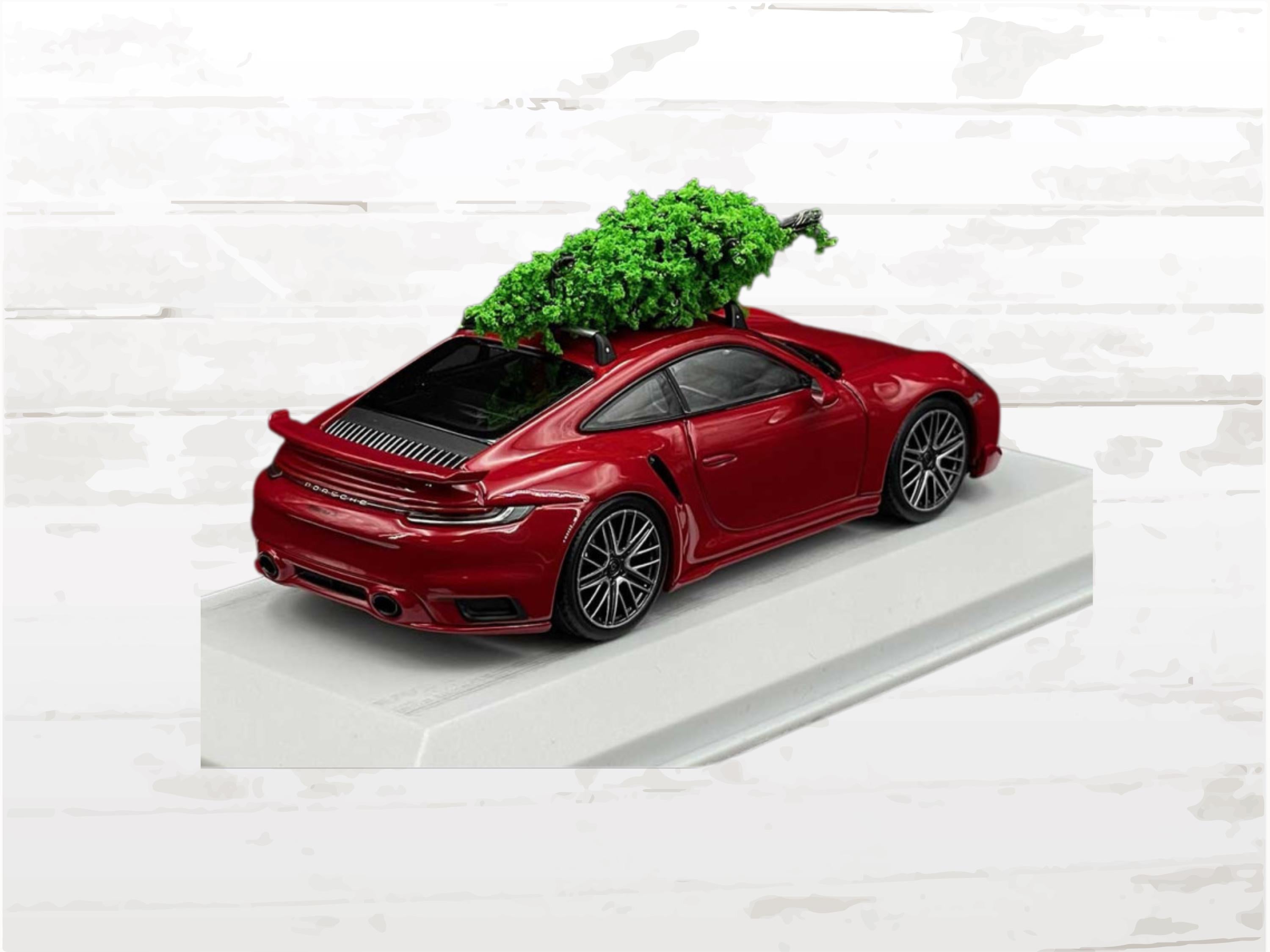 Porsche 911 Turbo S Christmas Model Car: 2023 Holiday Edition