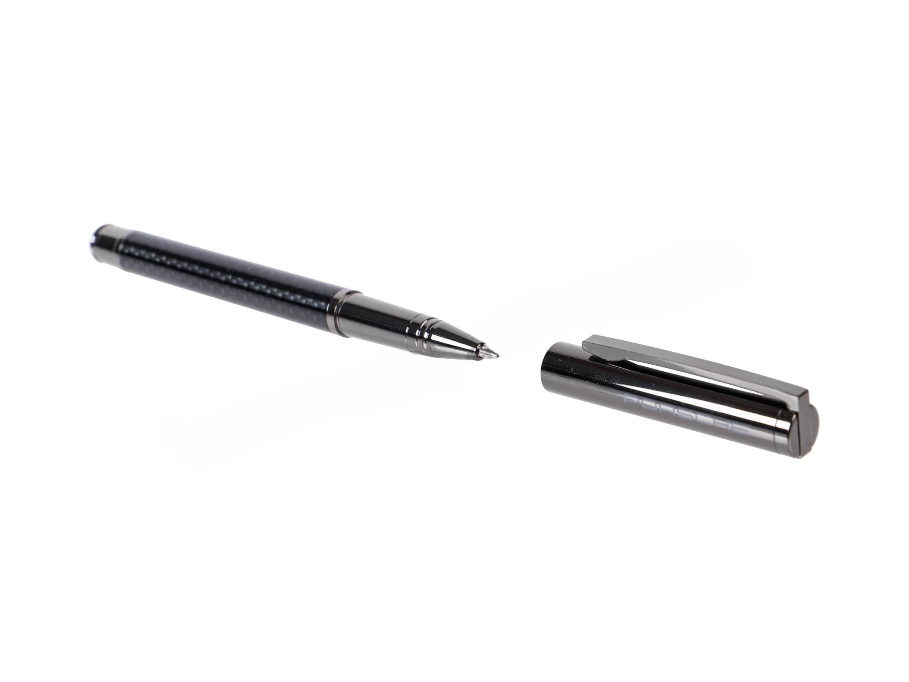Porsche Cayenne Rollerball Pen: Carbon Design, Dark Grey Metallic