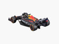 Formula 1 Race Car Model Toy, 1:43 Scale 2023 - Collectible Miniature RB19, with Yellow Tires