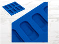 Porsche 911 Ice Cube Tray, Luxury Car Enthusiast Barware, Blue Silicone Mould