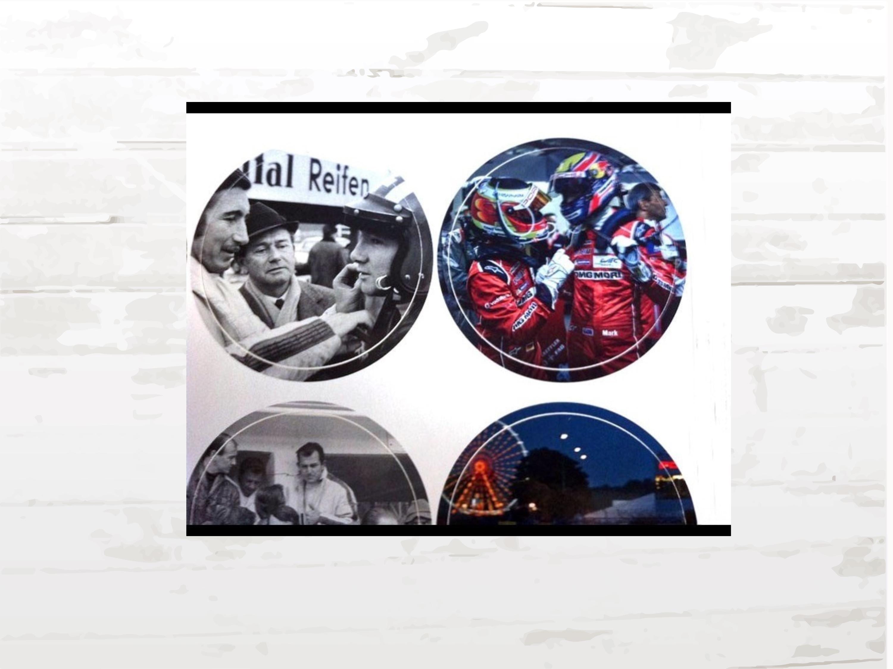 Porsche Racing Le Mans Sticker Set | 8 Stickers | Driver's Selection