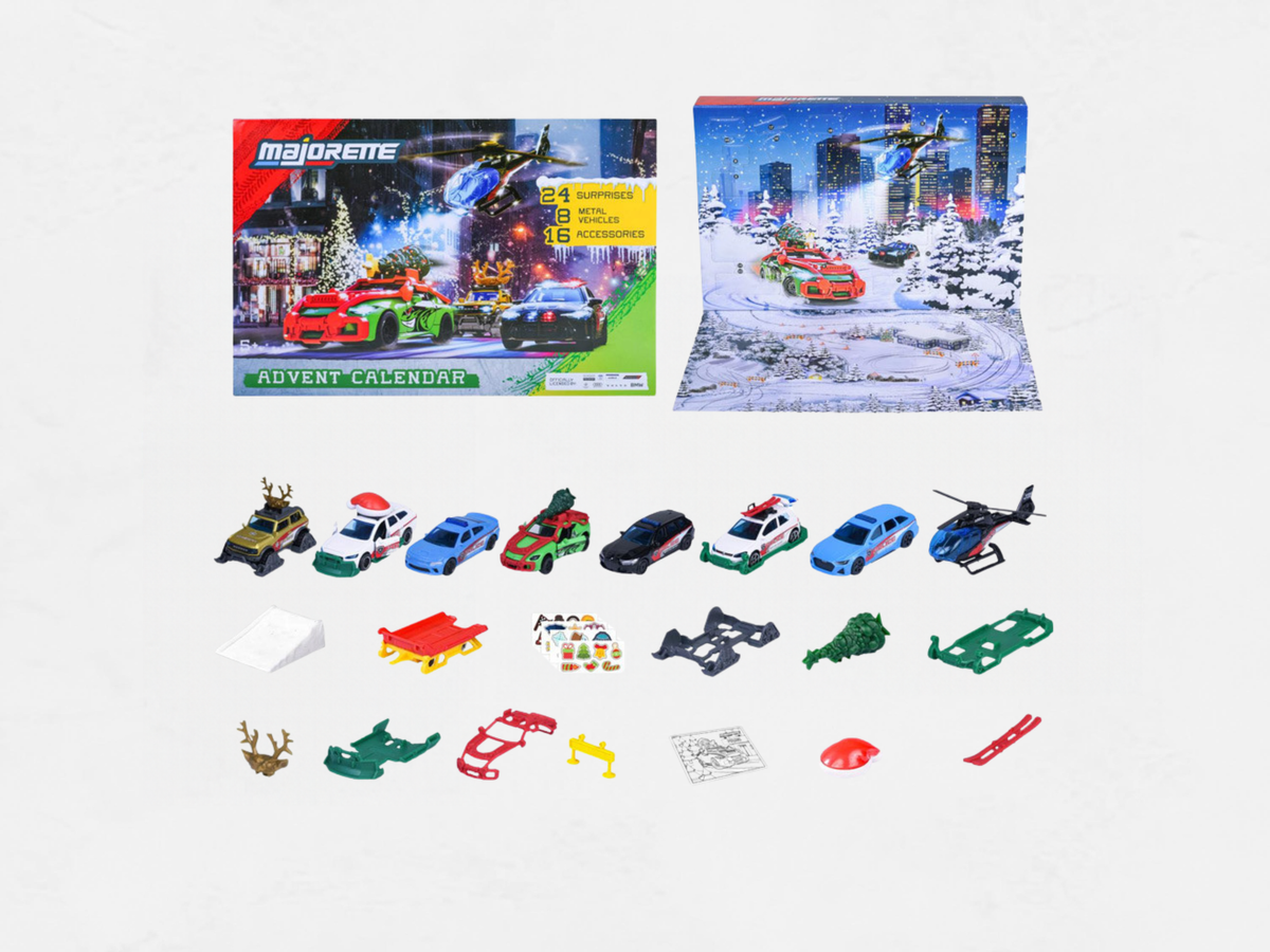 24 Days Majorette Toy Cars Advent Calendar | Accessories