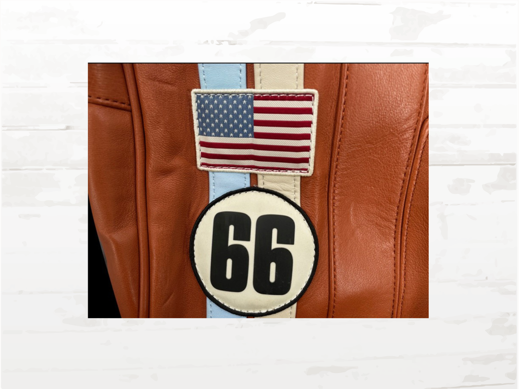 24h Le Mans Big Leather Travel Bag Ken 72h - Rusty Vintage Racing