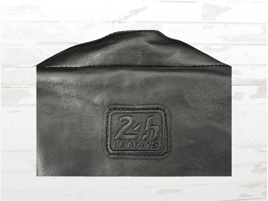 24h Le Mans Pierre Leather Jacket Black - Vintage Racing Heritage | Men's