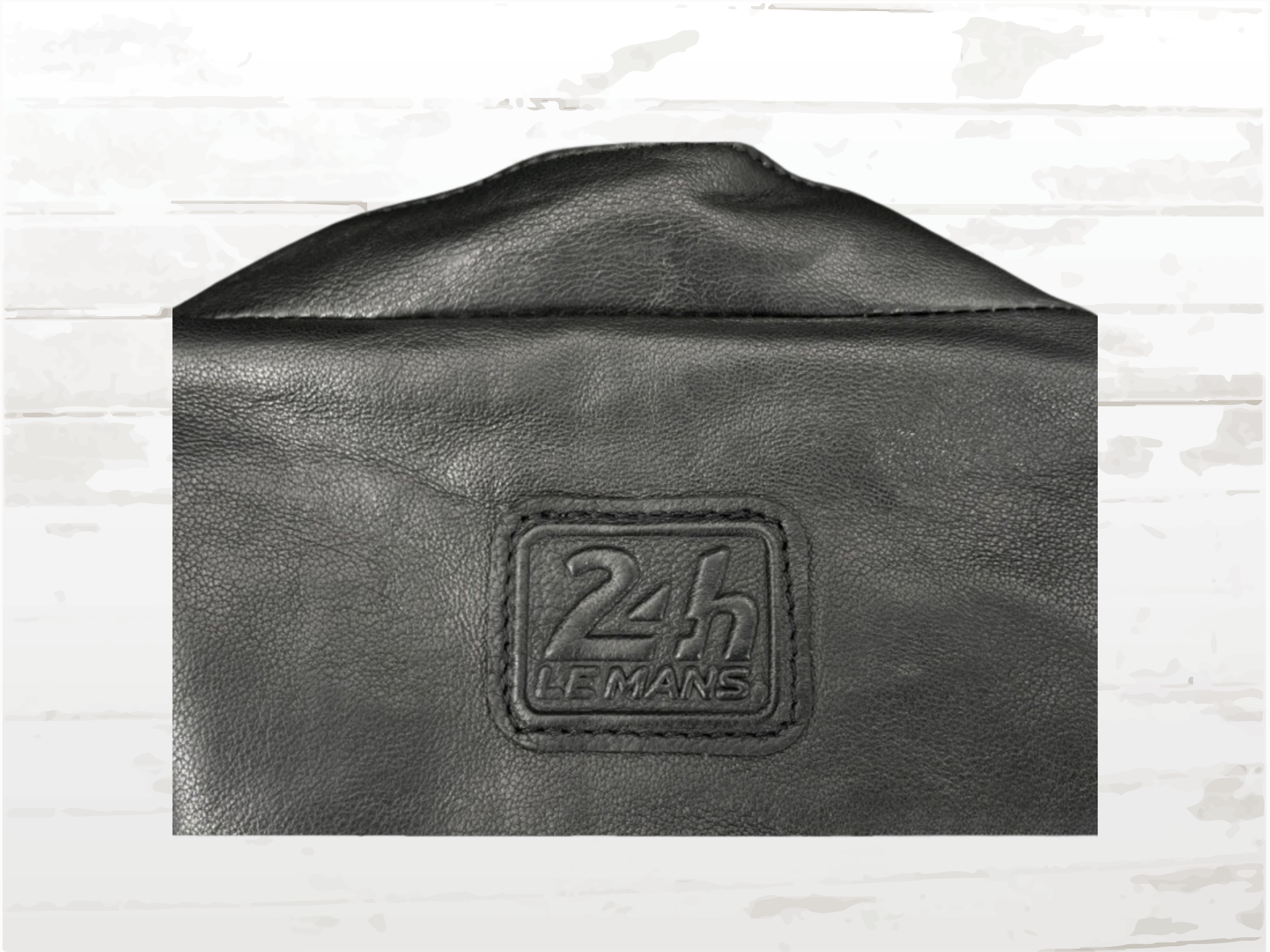 24h Le Mans Pierre Leather Jacket Black - Vintage Racing Heritage | Men's
