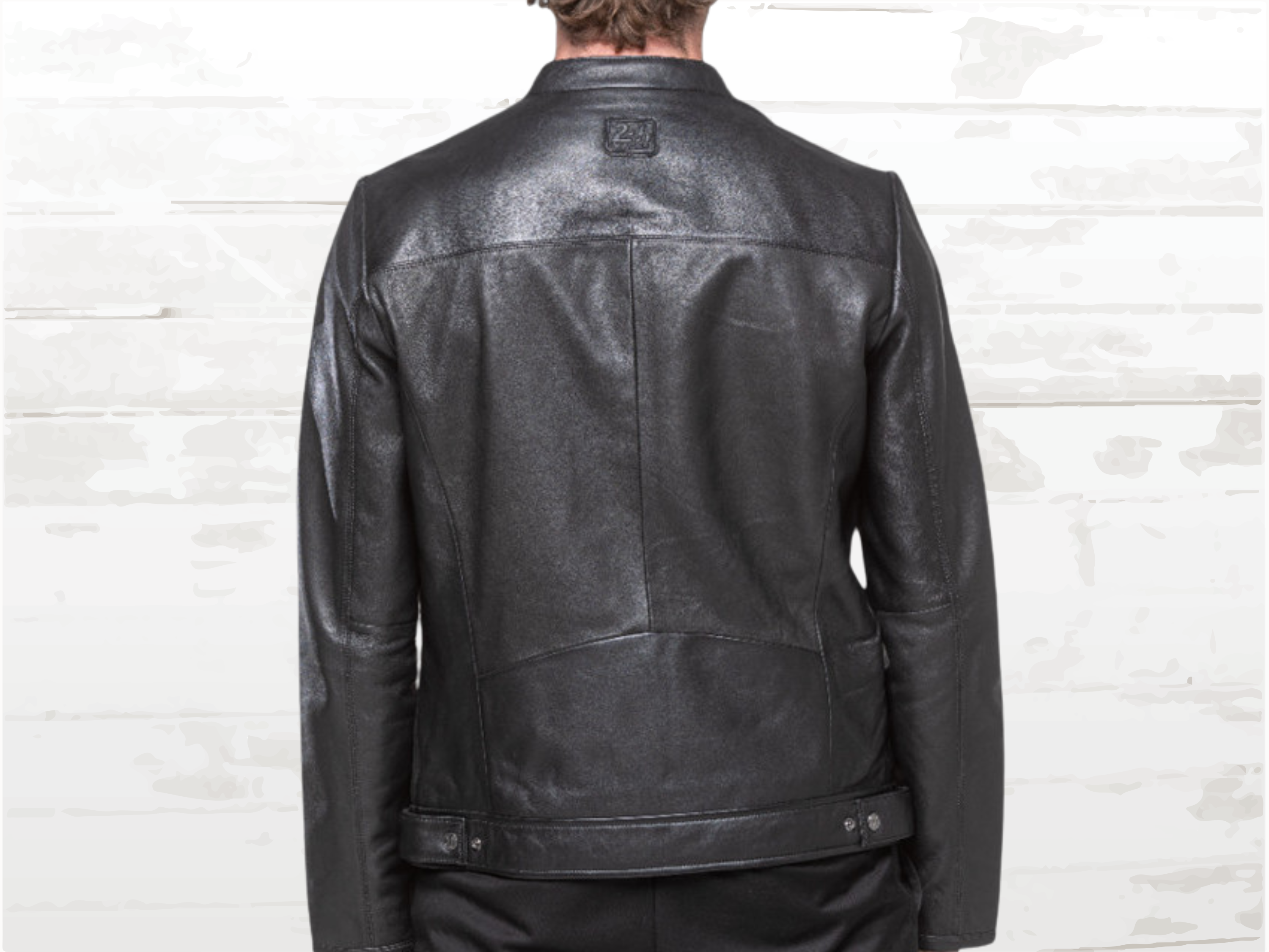 24h Le Mans Sten Leather Jacket Black - Vintage Racing Heritage | Men's