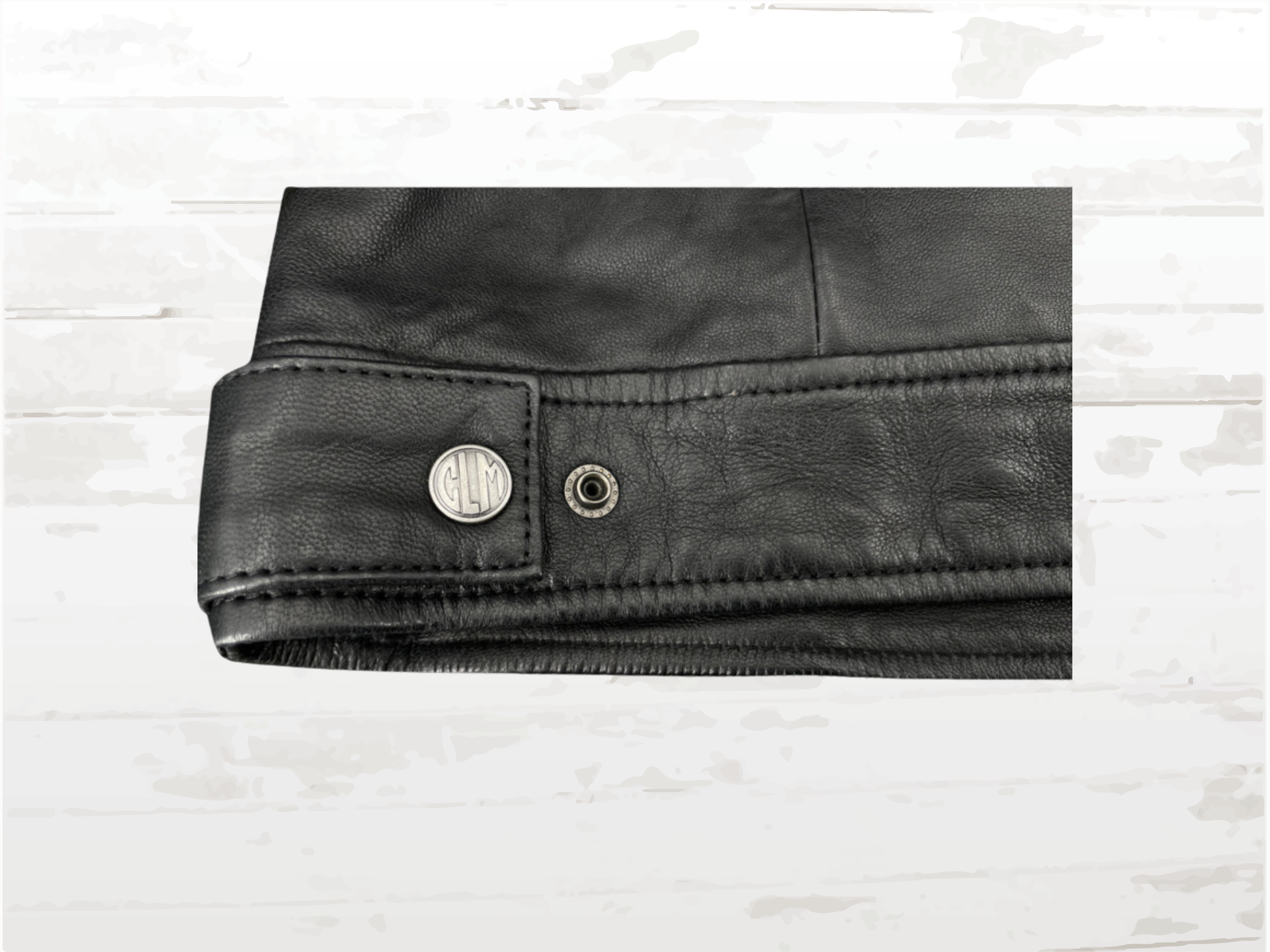 24h Le Mans Sten Leather Jacket Black - Vintage Racing Heritage | Men's