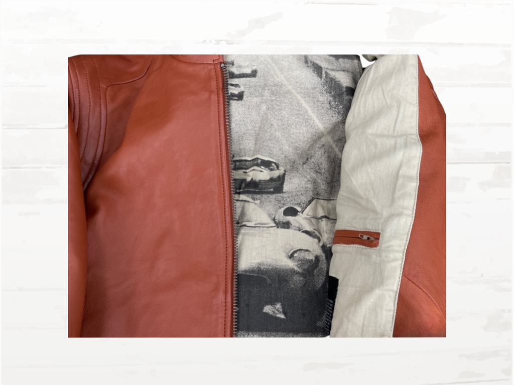 24h Le Mans Sten Leather Jacket Rusty - Vintage Racing Heritage | Men's