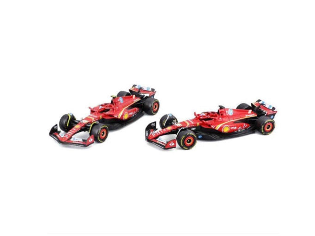 Ferrari SF-24 Leclerc F1 2024 Model Car 1:43 | Formula 1 Gift | Diecast Red Racing Collectible | Gift for Ferrari Fans