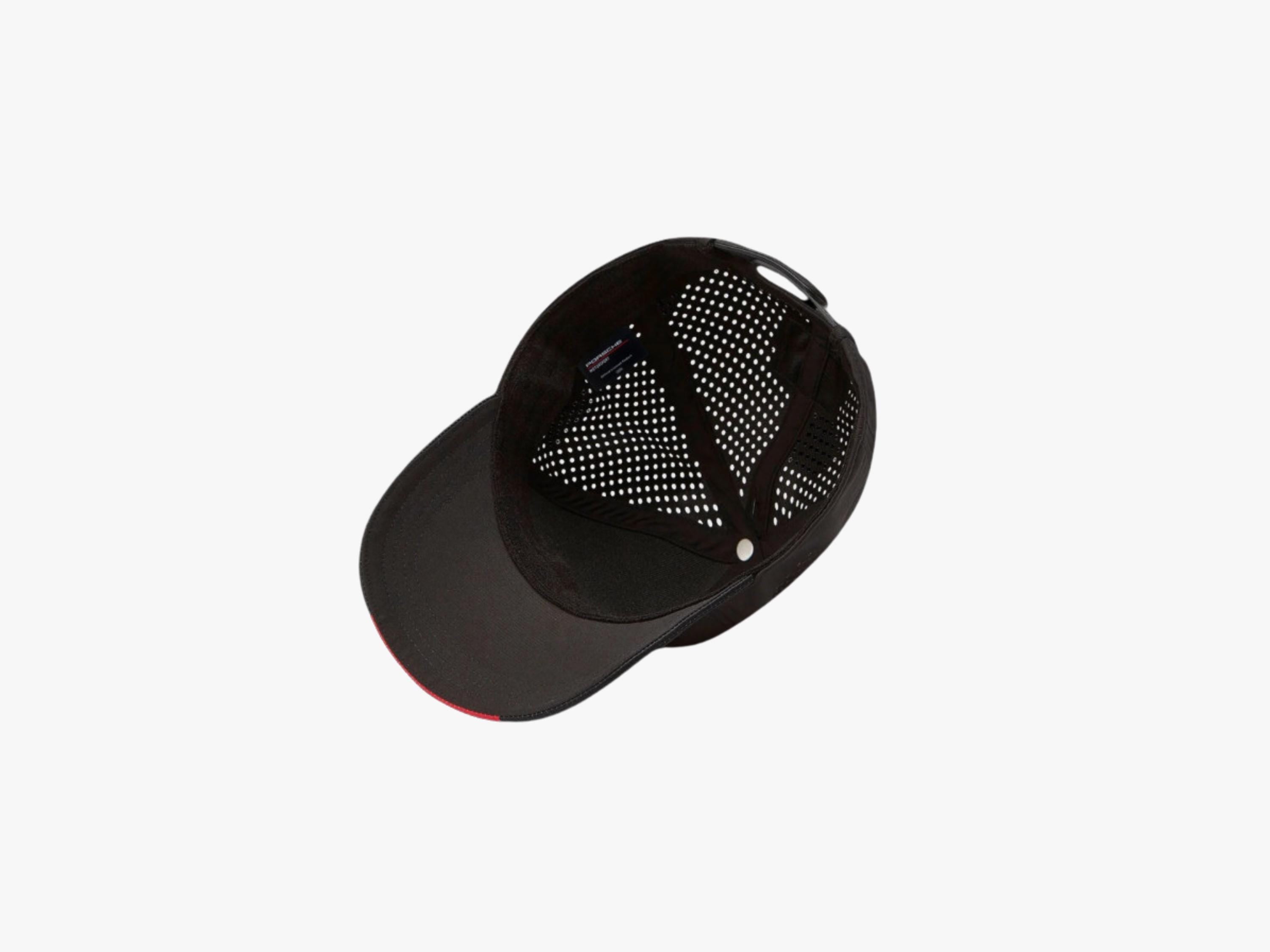 Porsche Motorsport Perforated Trucker Cap | Black Racing Hat | Unisex Collector Gift
