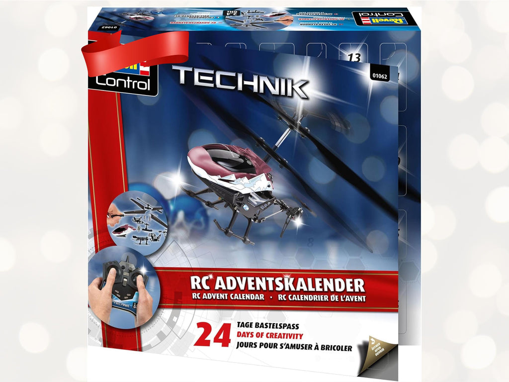 RC Helicopter Advent Calendar 2025 | Technik Build & Fly Kit