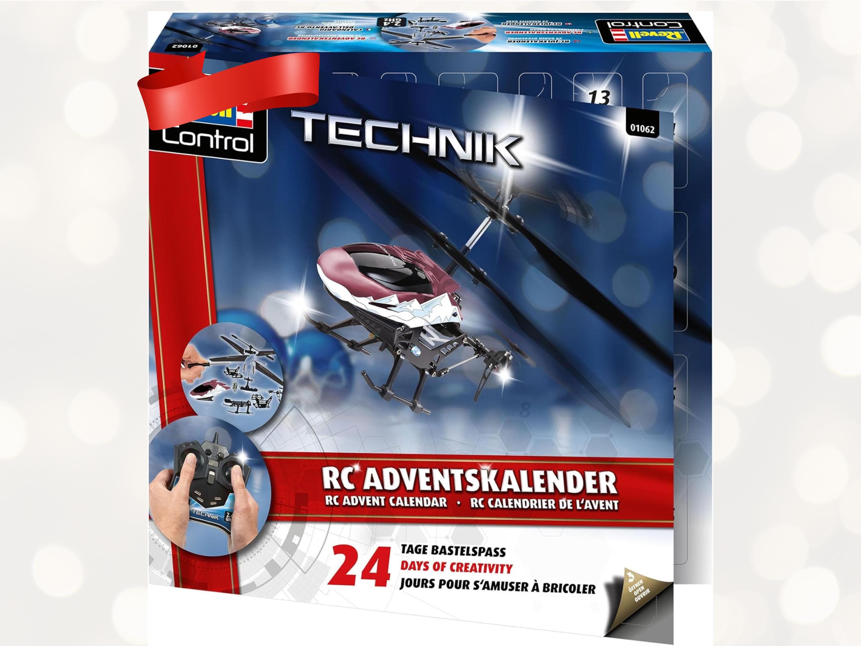 RC Helicopter Advent Calendar 2025 | Technik Build & Fly Kit