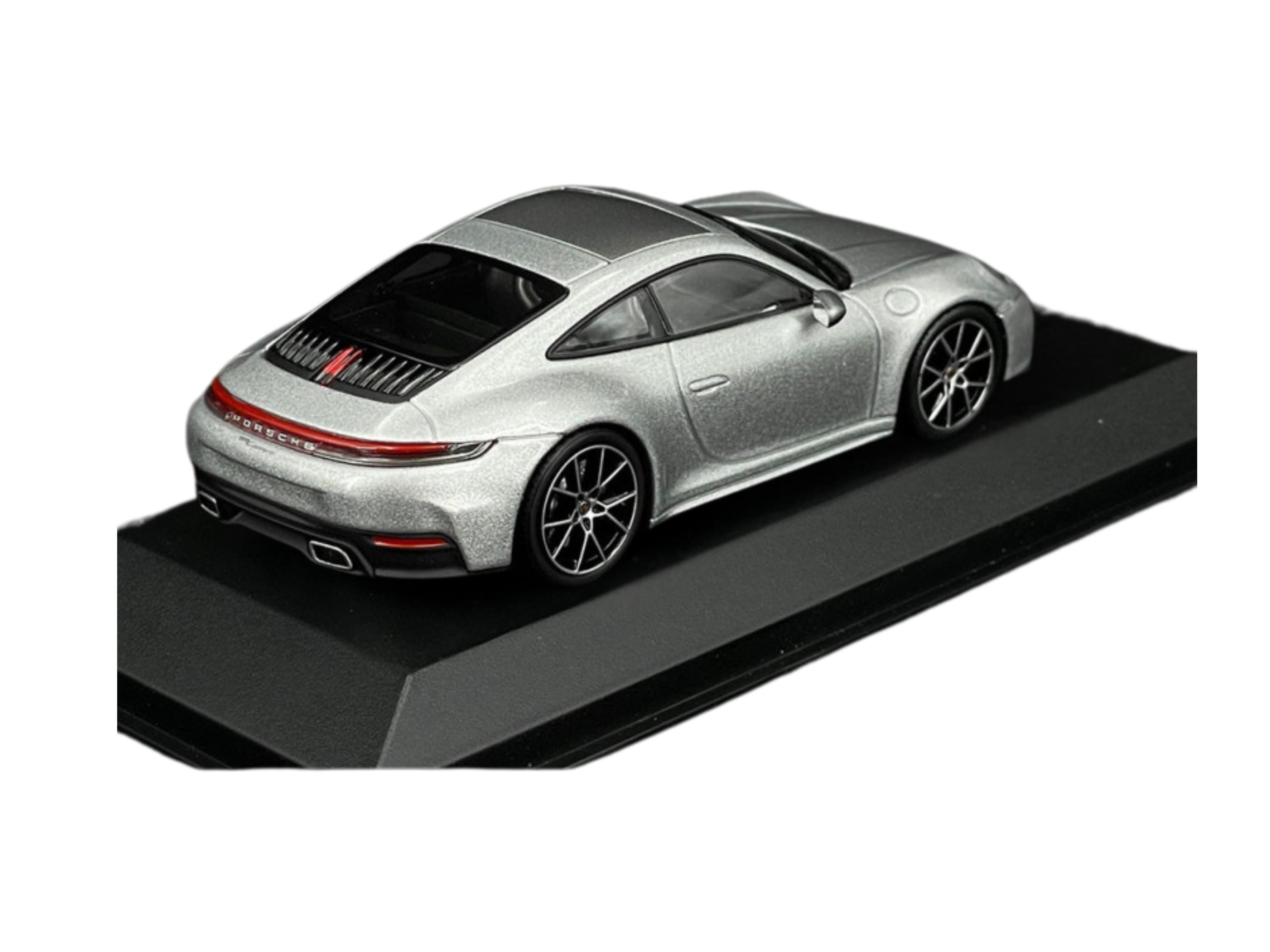 Porsche 911 Carrera Coupe Type 992.2 GT Silver 1:43 Scale Model Car – Diecast Collectible , 2024 New Release