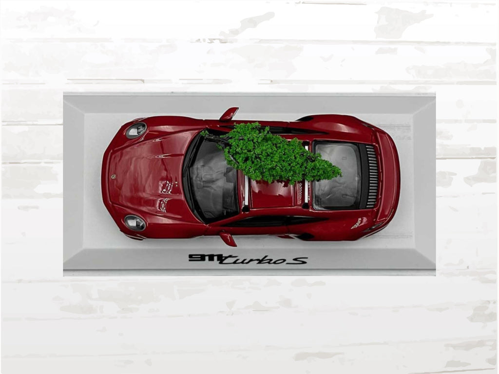 Porsche 911 Turbo S Christmas Model Car: 2023 Holiday Edition