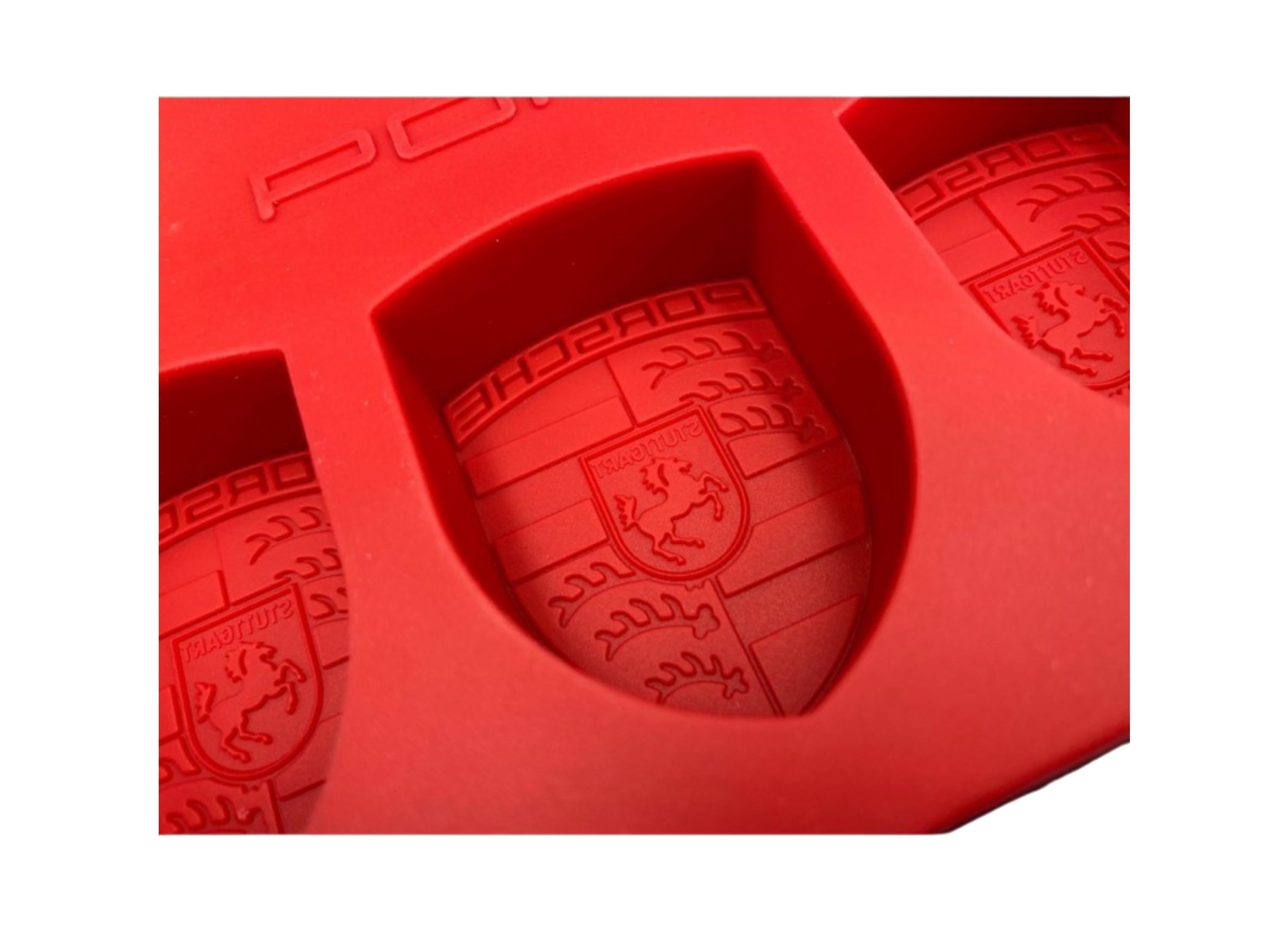 Porsche Crest Ice Cube Tray: Luxury Car Enthusiast Barware