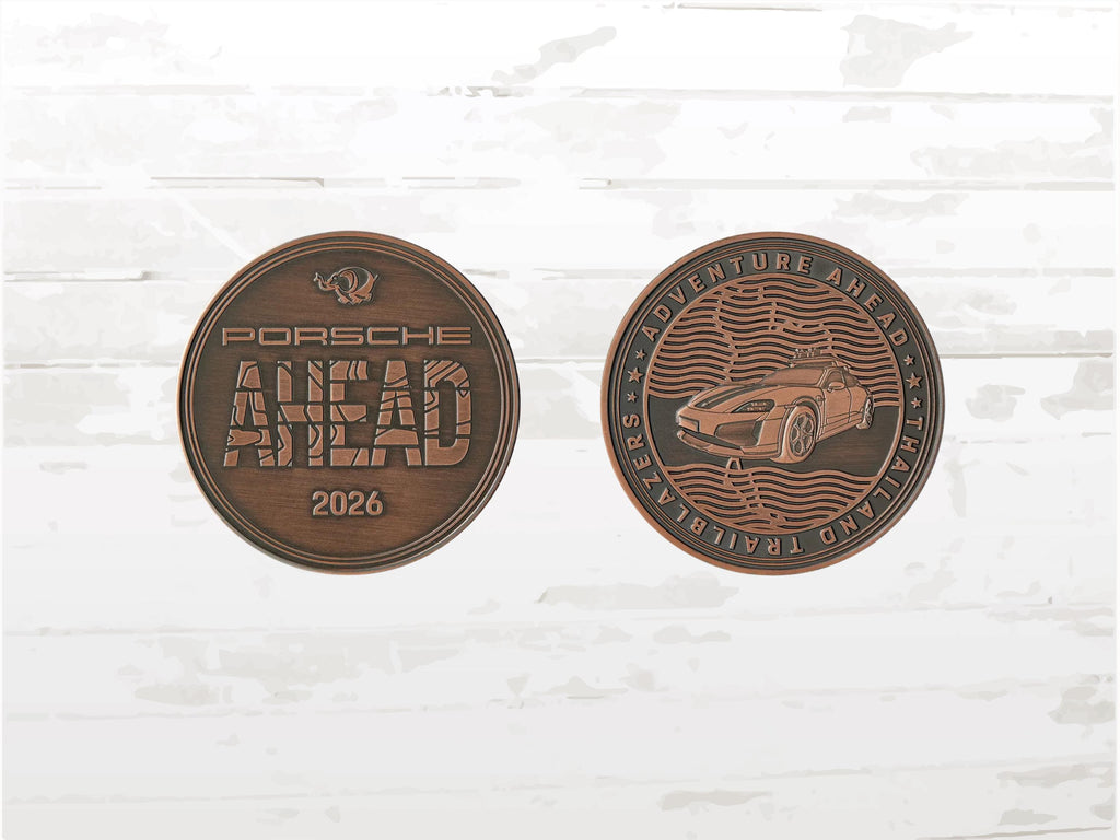 Porsche 2026 Calendar Thailand Trailblazers | Collector's Edition with Coin | Wall Calendar