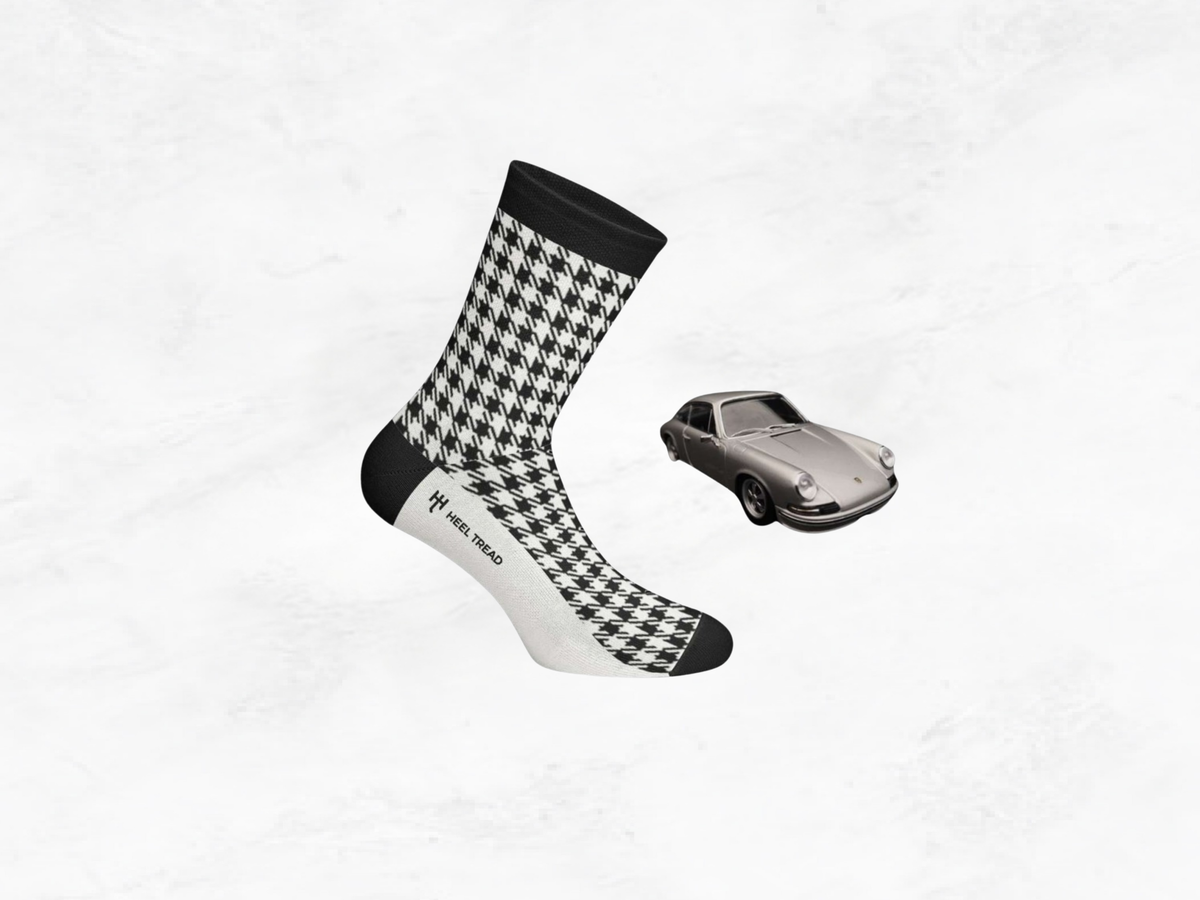 Pepita Sock Heritage Box Set – 911, 356, 912 & 914 Collection | Heel Tread