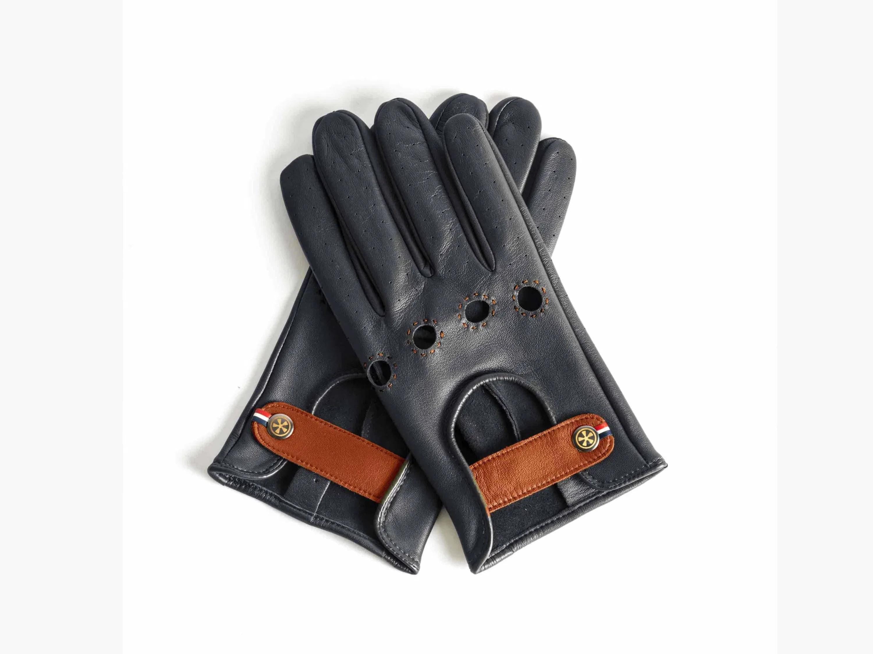 Leather Driving Gloves, Sheepskin Leather,Gentleman Car Accessory