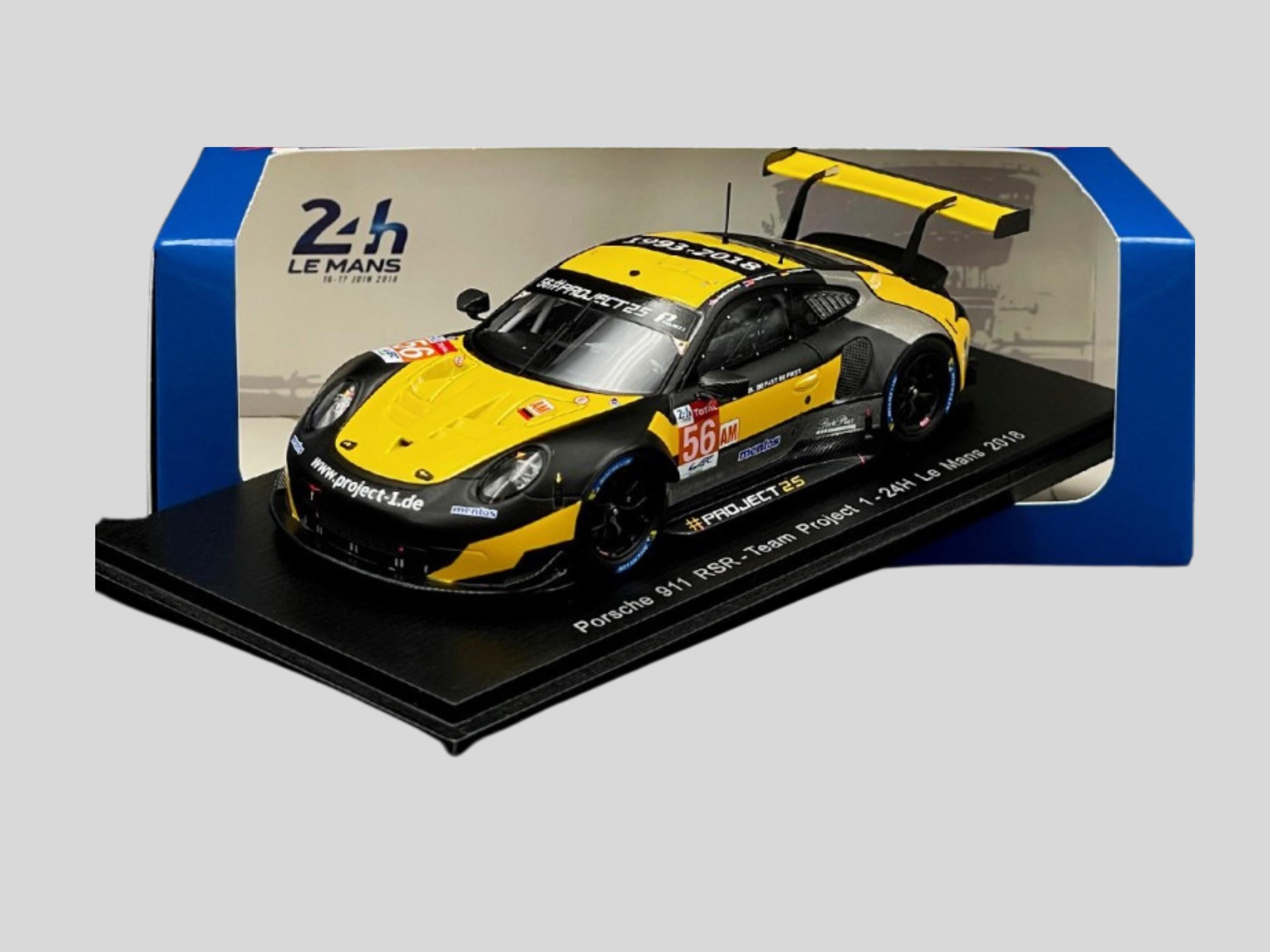 Porsche 911 RSR 24H Le Mans 2018 Model - 1/43 Scale Collectible