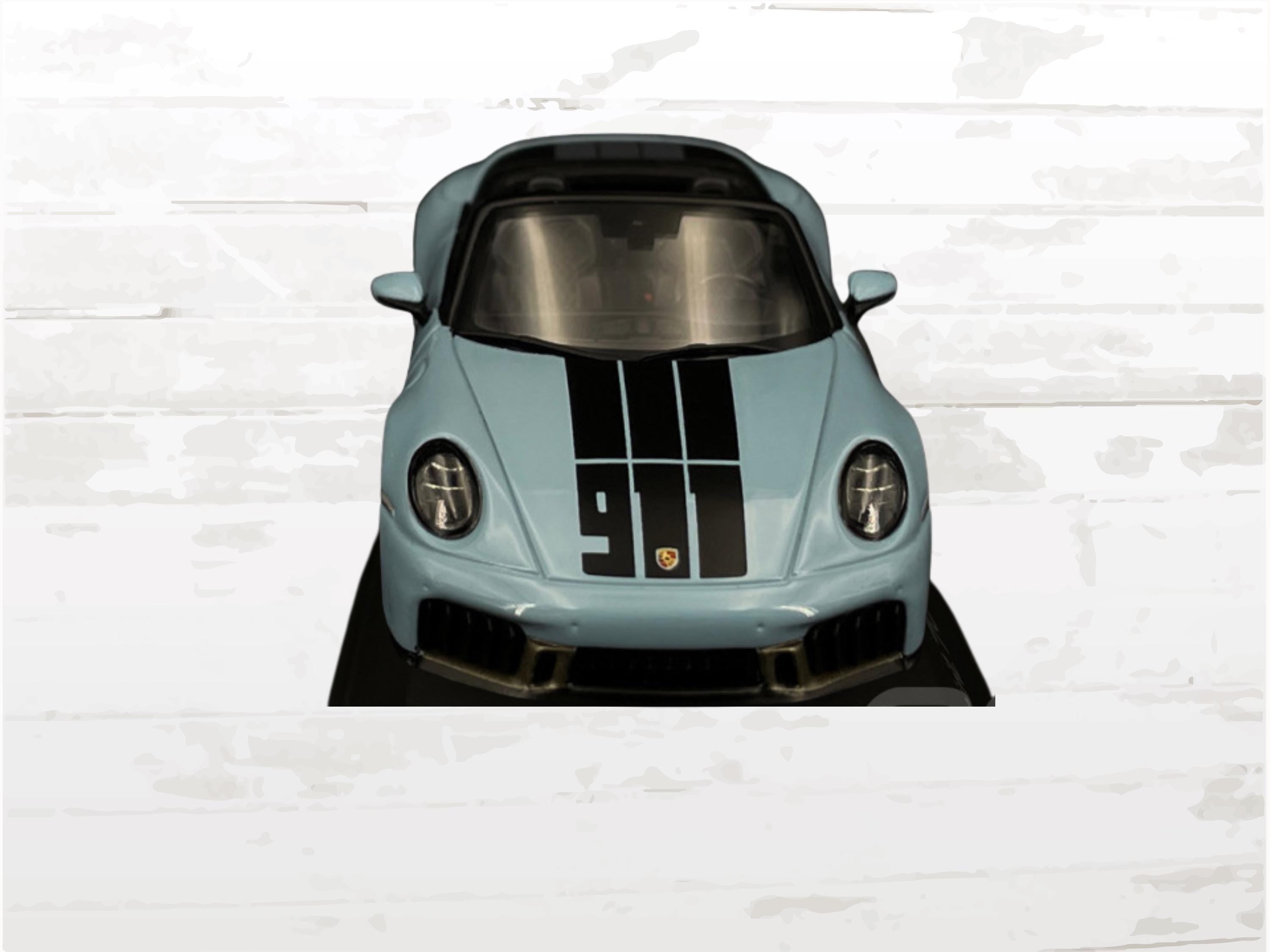 Porsche 911 Spirit 70 Type 992 Cabriolet 2025 Messen Blue 1/43, Limited Edition model