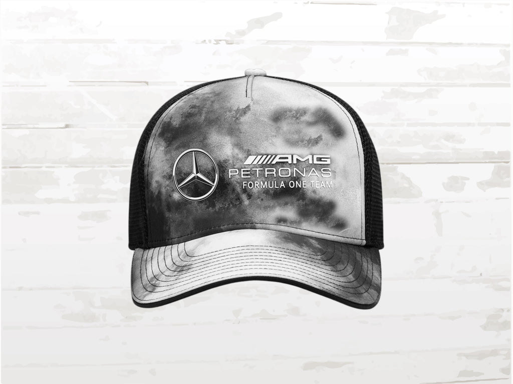 Mercedes AMG F1 Tie-Dye Trucker Cap: Hamilton Russell Edition