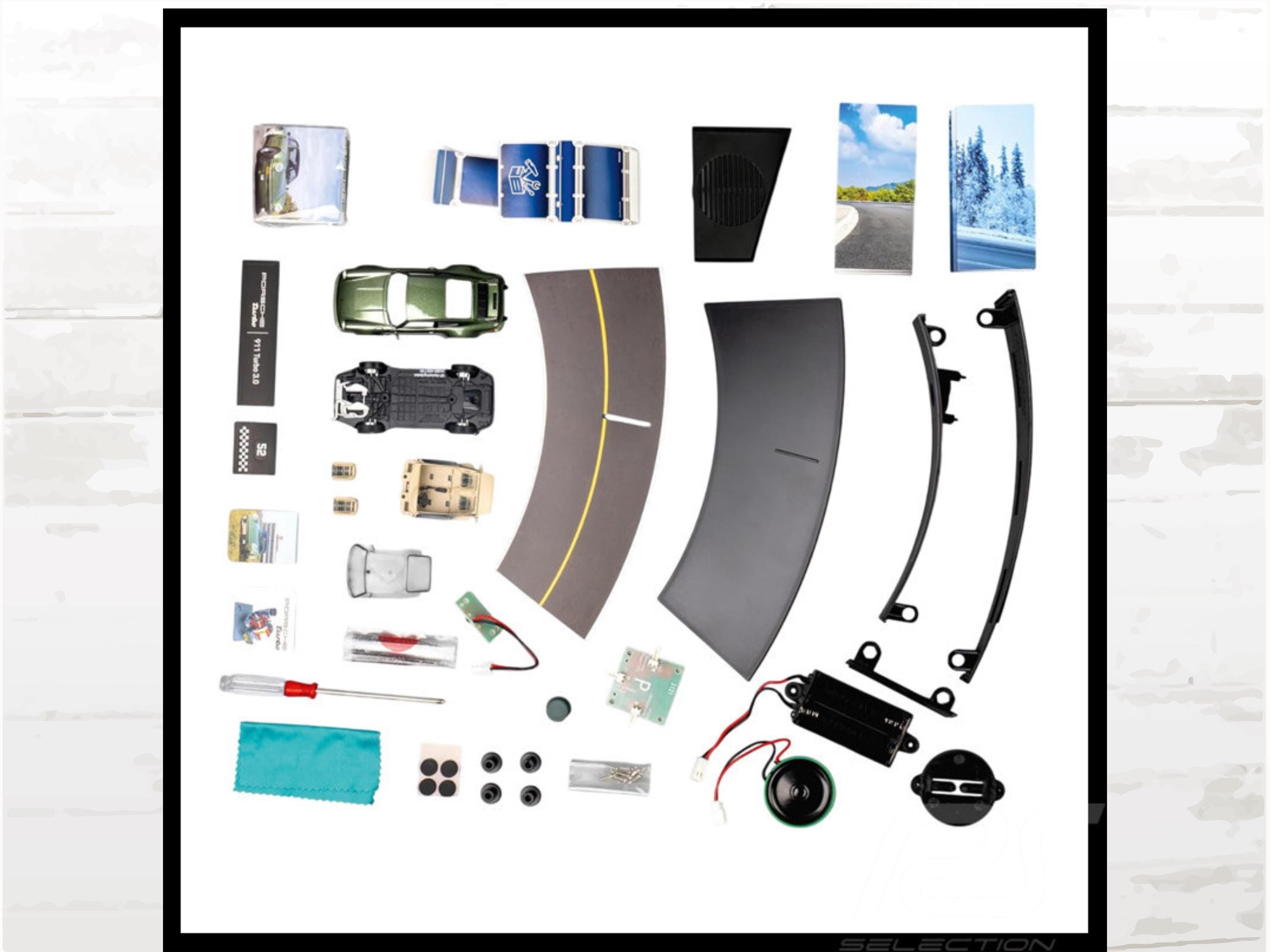 Porsche 911 Turbo Advent Calendar, 1:43 Model, Christmas Gift 14 plus