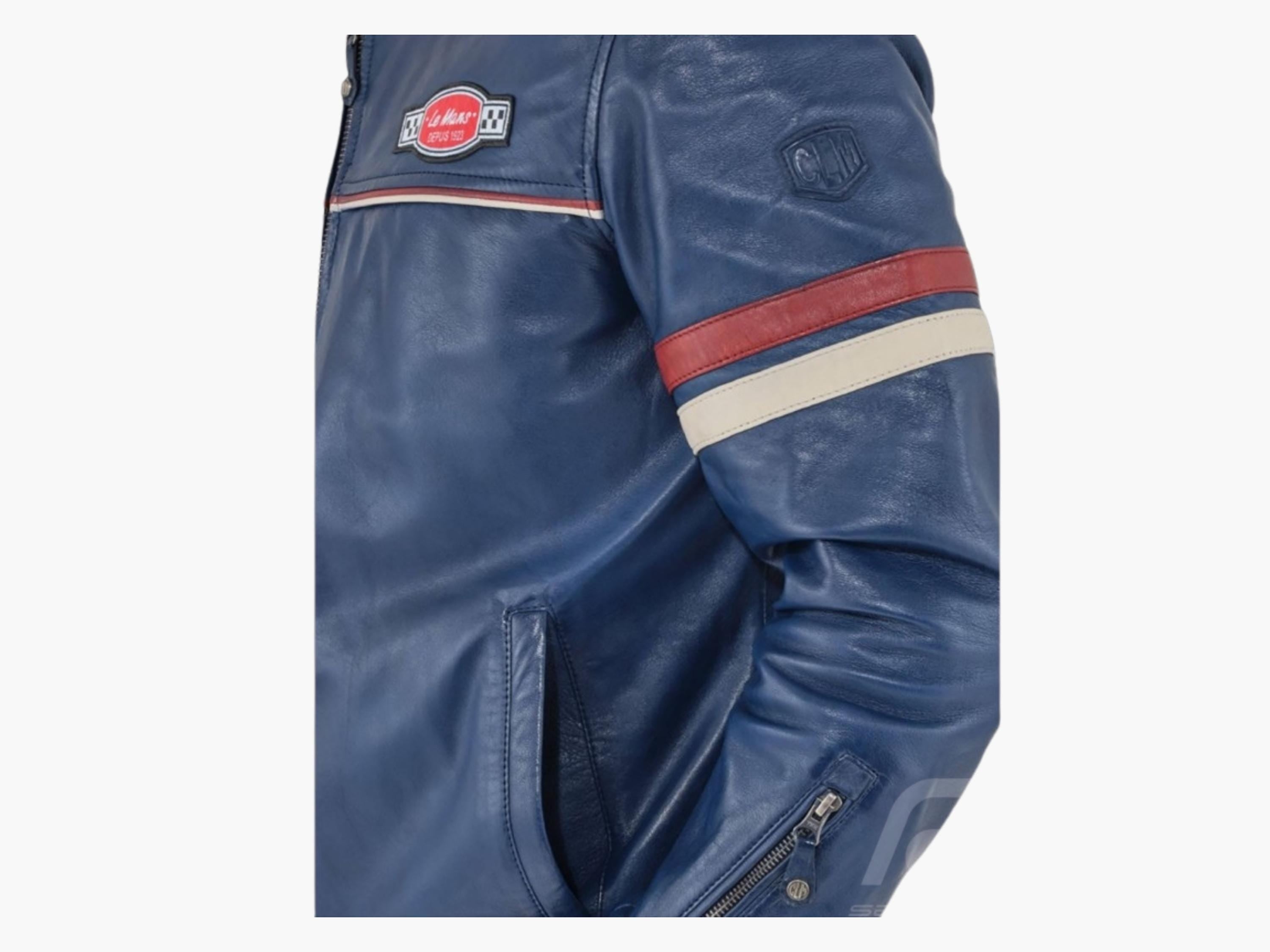 Men’s Luxury Racing Leather Jacket – Inspired by 24h Le Mans Heritage