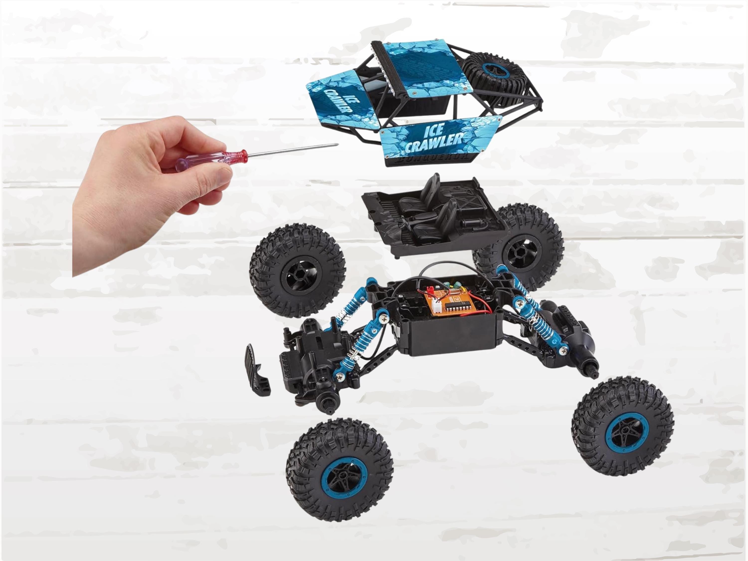 RC Rock Crawler Advent Calendar: Remote controlled, Build Your Own Truck, Christmas Gift