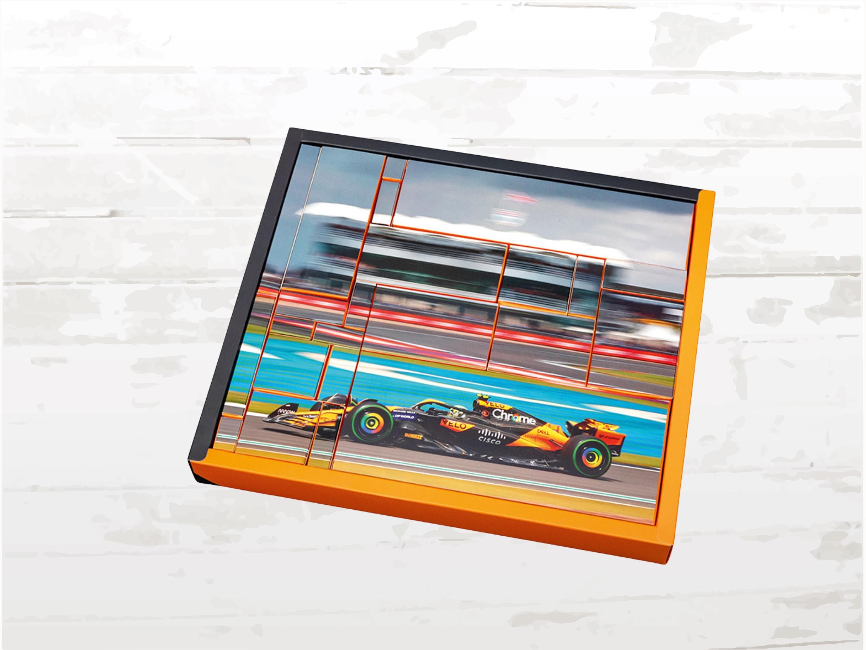 McLaren F1 Advent Calendar | 24-Day Build Kit with 1:43 Model Car + Engine Sound Base | Formula One Christmas Gift for Racing Fans