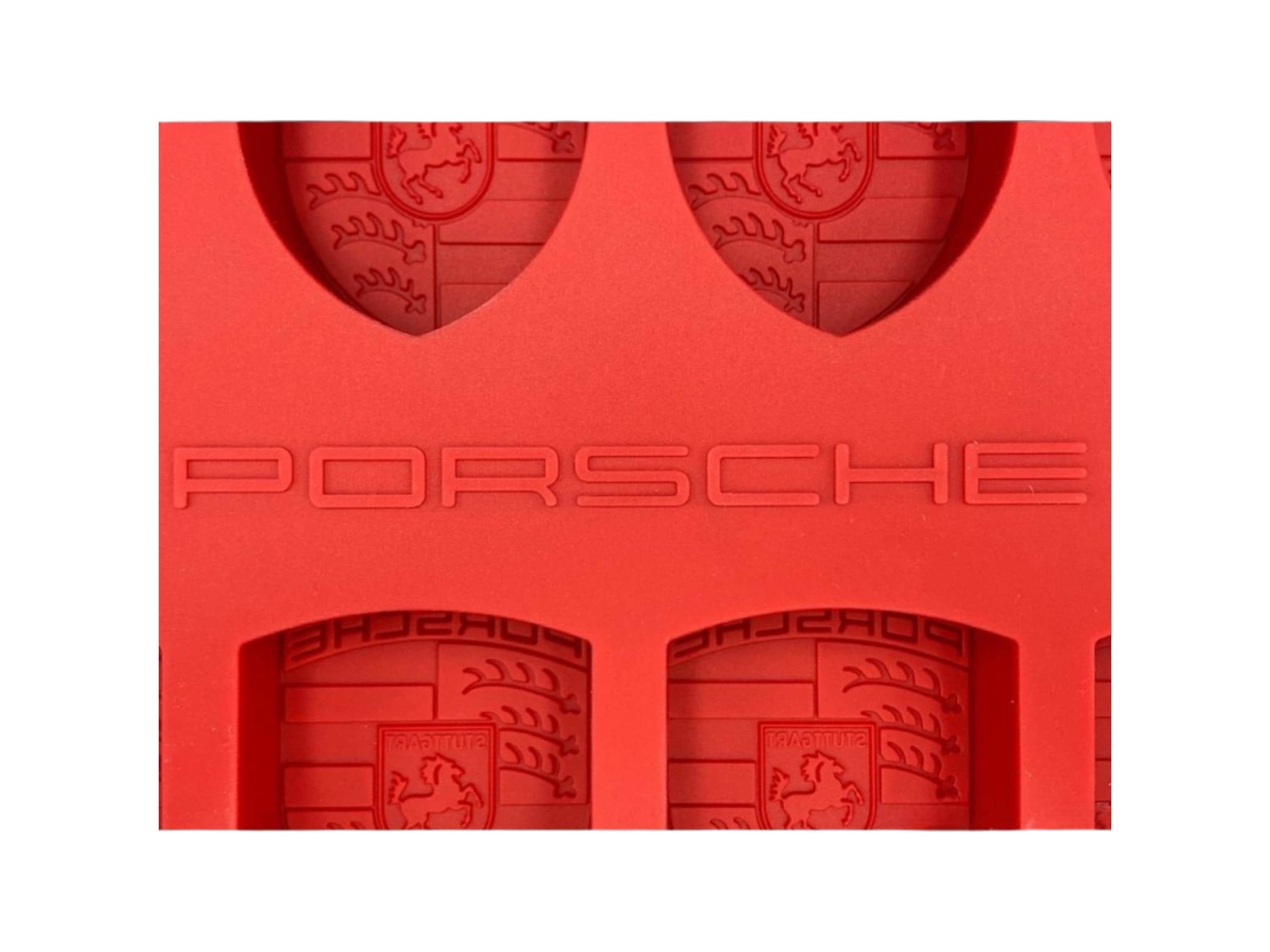 Porsche Crest Ice Cube Tray: Luxury Car Enthusiast Barware