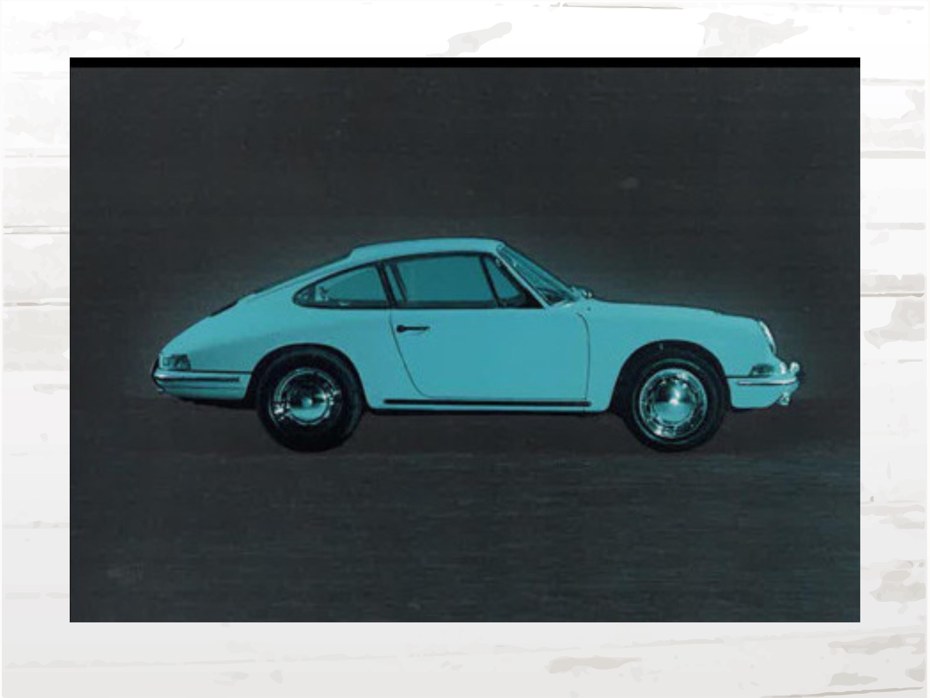 Porsche 911 Postcard Set: Vintage Car Collector Gift I featuring iconic Porsche 911 models from 901 to 992.