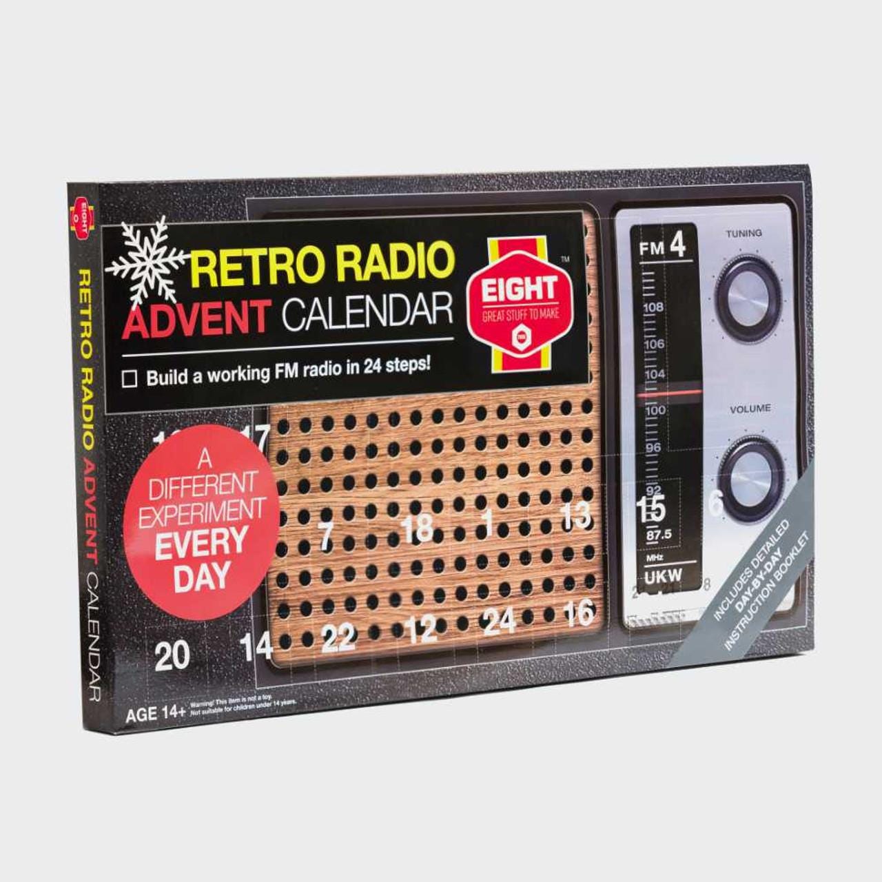 Retro Radio Advent Calendar, Build-Your-Own FM Radio