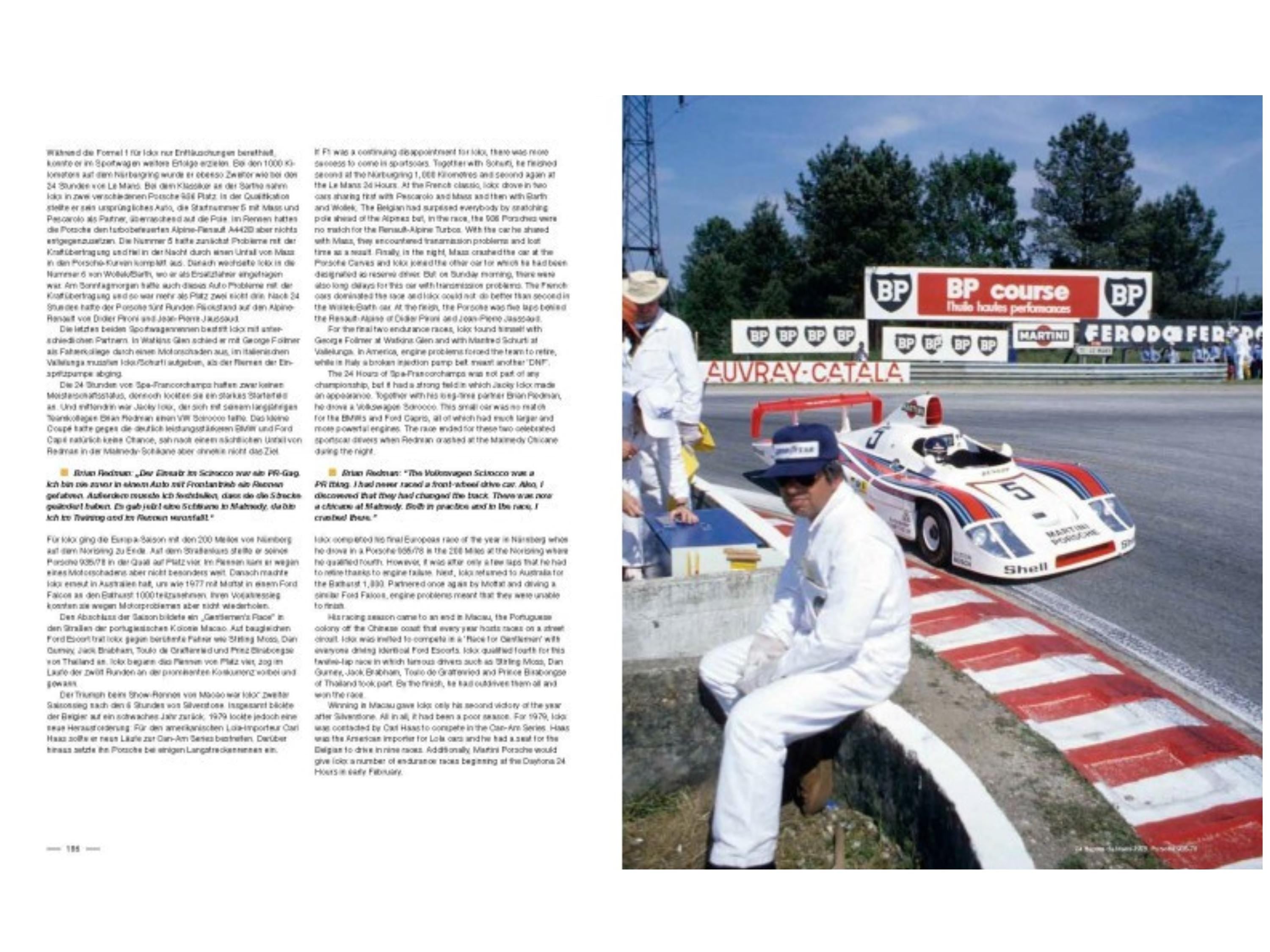 Jacky Ickx - Mister Le Mans: Racing Biography Book, McKlein Photos