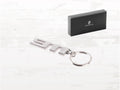Porsche 911 Silver Keyring | Monogram Metal Keychain