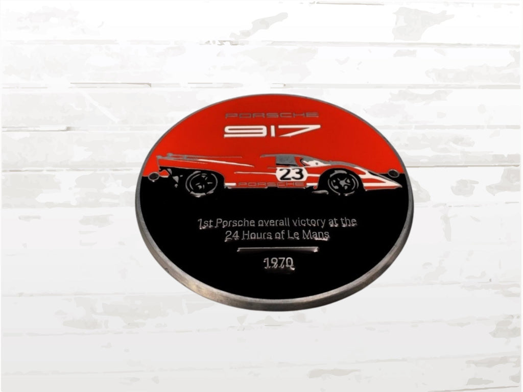 Porsche 917 Grille Badge: 1970 Le Mans Victory - Limited Edition