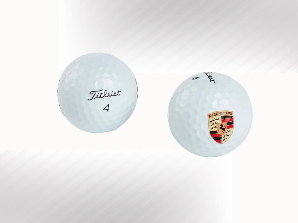 Porsche Titleist Pro V1 Golf Balls: Collector's Set of 3 I Porsche Gift