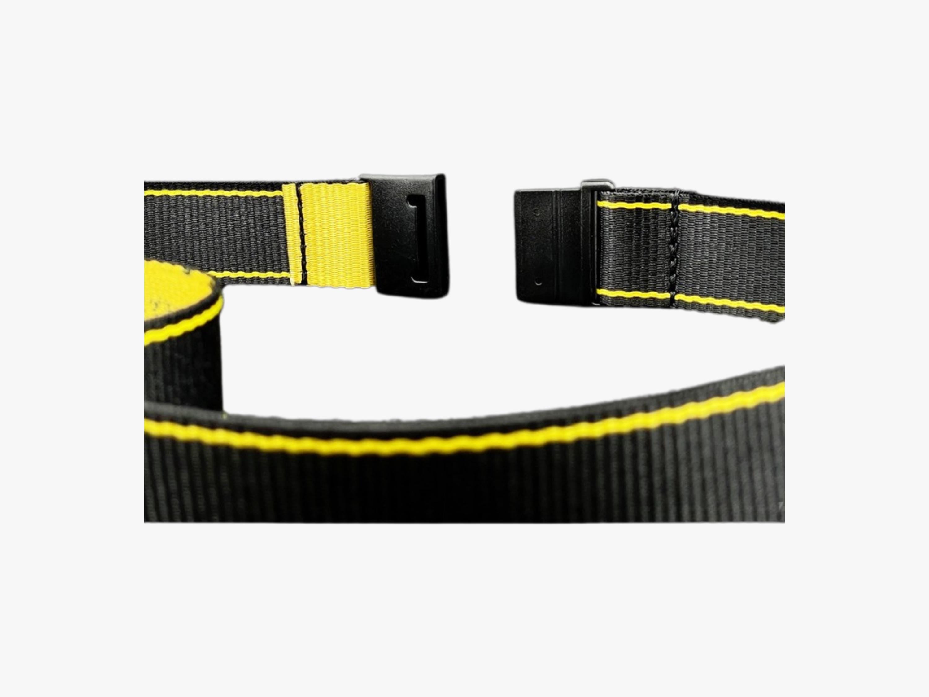 Porsche GT4 Clubsport Lanyard: Black & Yellow Motorsport Keychain with Phone Holder