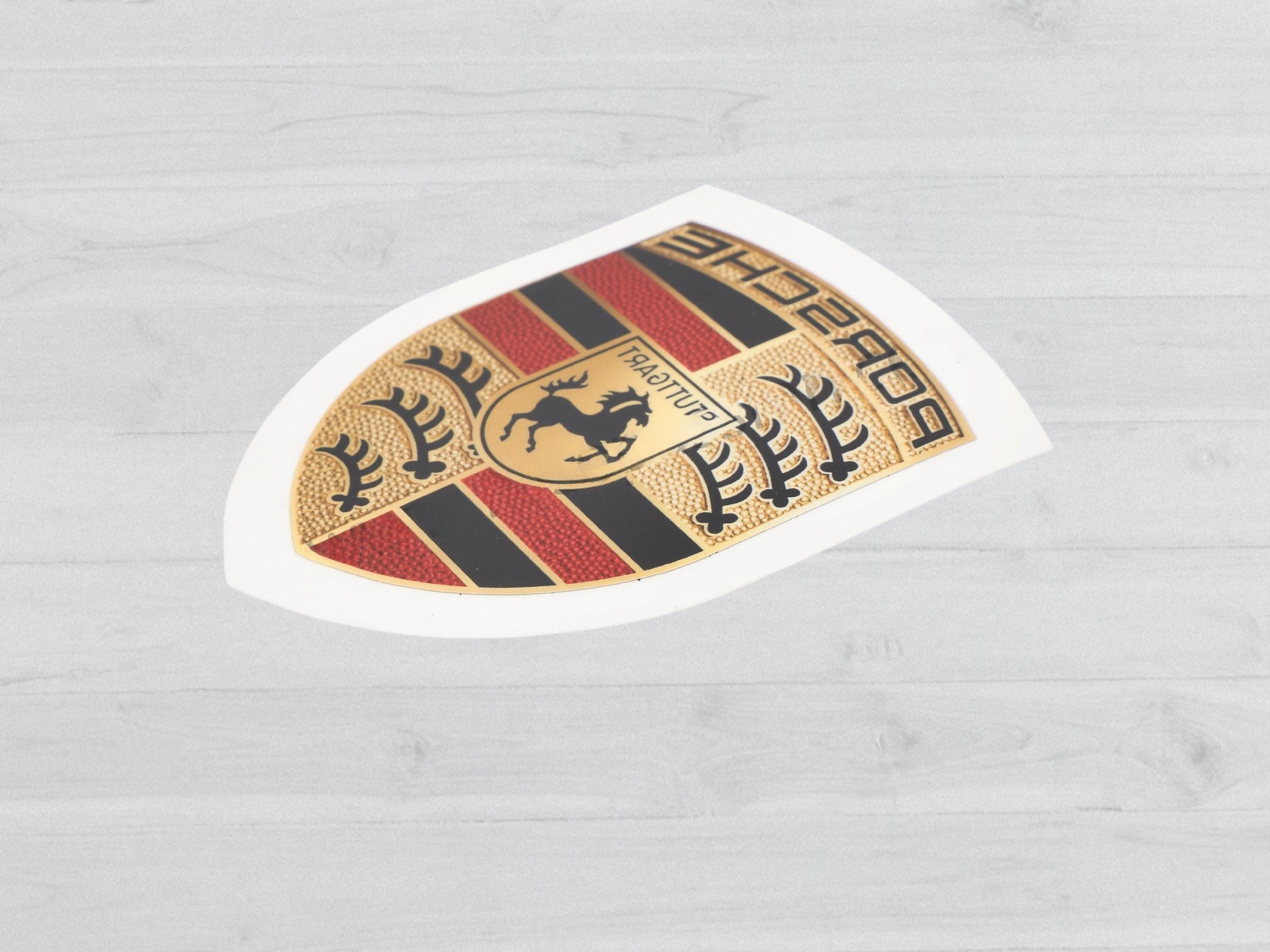 Porsche StickerI Self-Adhesive Car Emblem Decal, Porsche Logo Vinyl