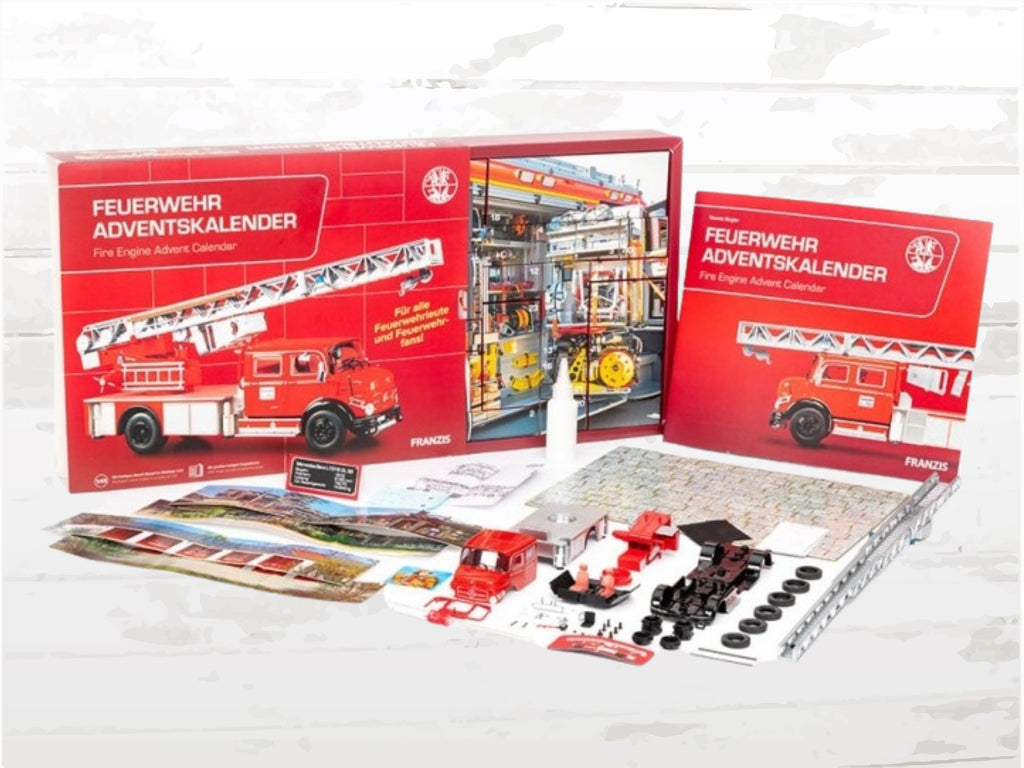 Mercedes-Benz Fire Truck Advent Calendar | 1:43 Model Kit