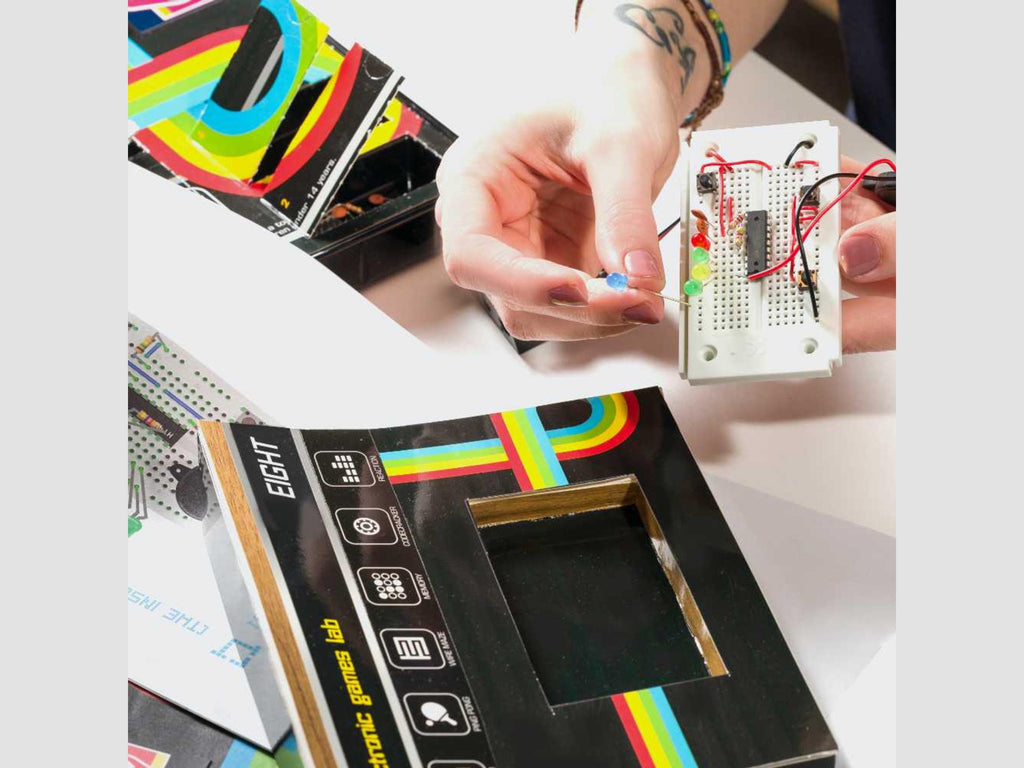 Electronic Games Advent Calendar | STEM DIY Christmas Kit for Teens 14+ | Build 24 Games