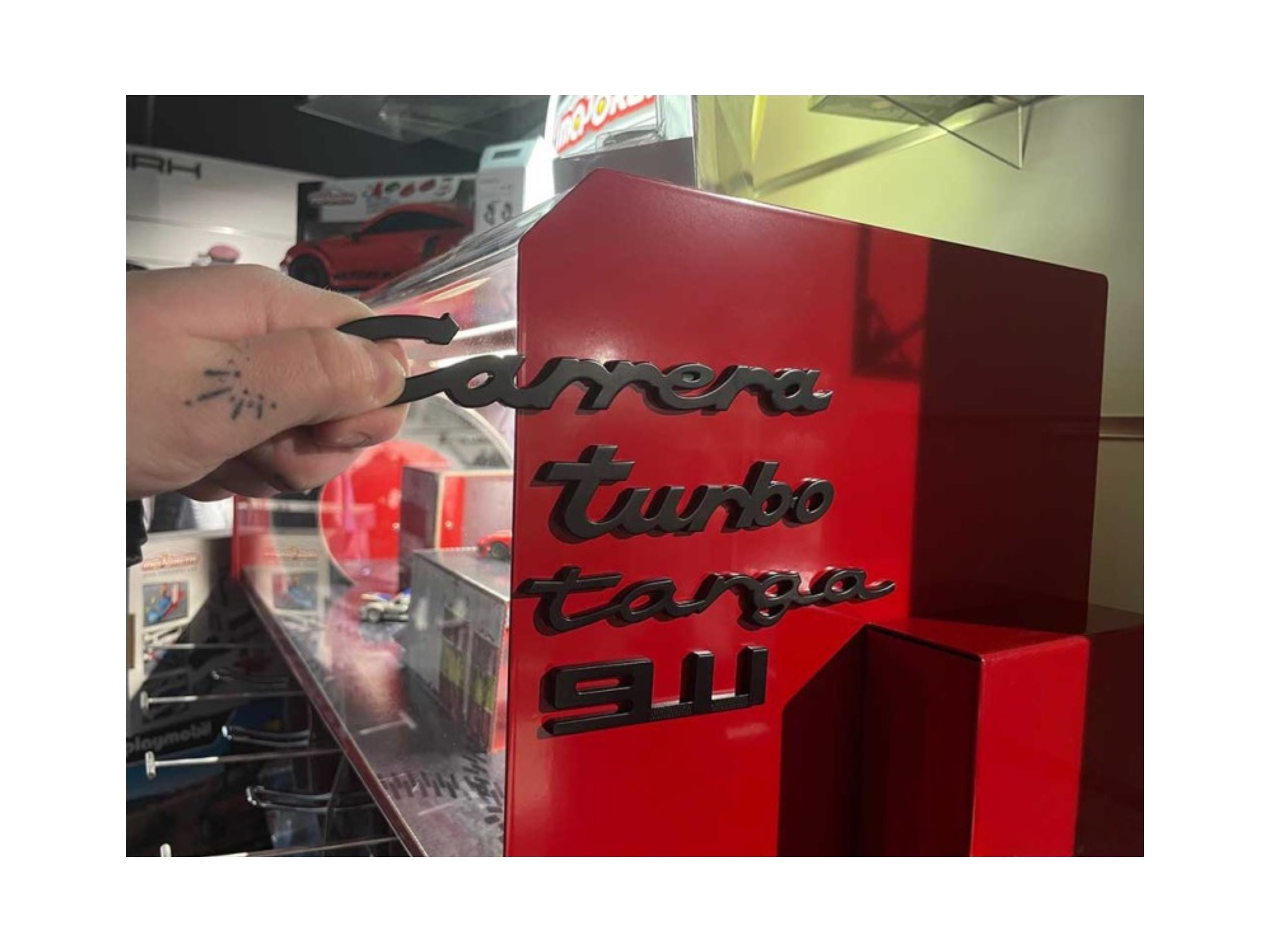 Porsche Magnet Set – 911, Carrera, Targa, Turbo | Gift Boxed Monogram Magnets