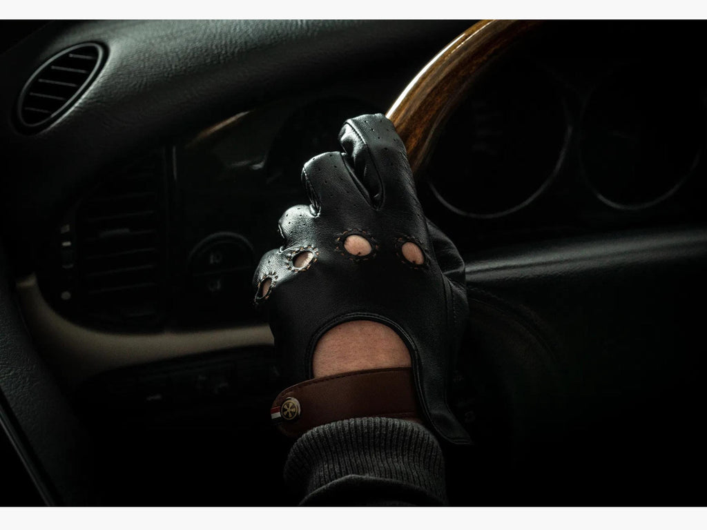 Leather Driving Gloves, Sheepskin Leather,Gentleman Car Accessory