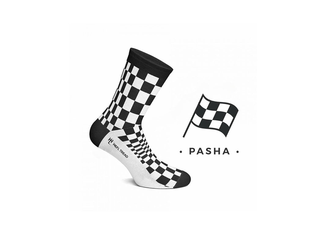 Inspiration Porsche socks, 911 Carrera SC Pasha socks black /white, unisex